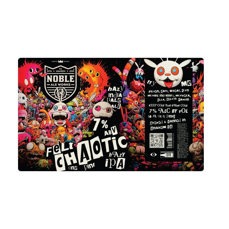 Noble Ale Works Beer Labels | Noble Ale Works: Anaheim Original